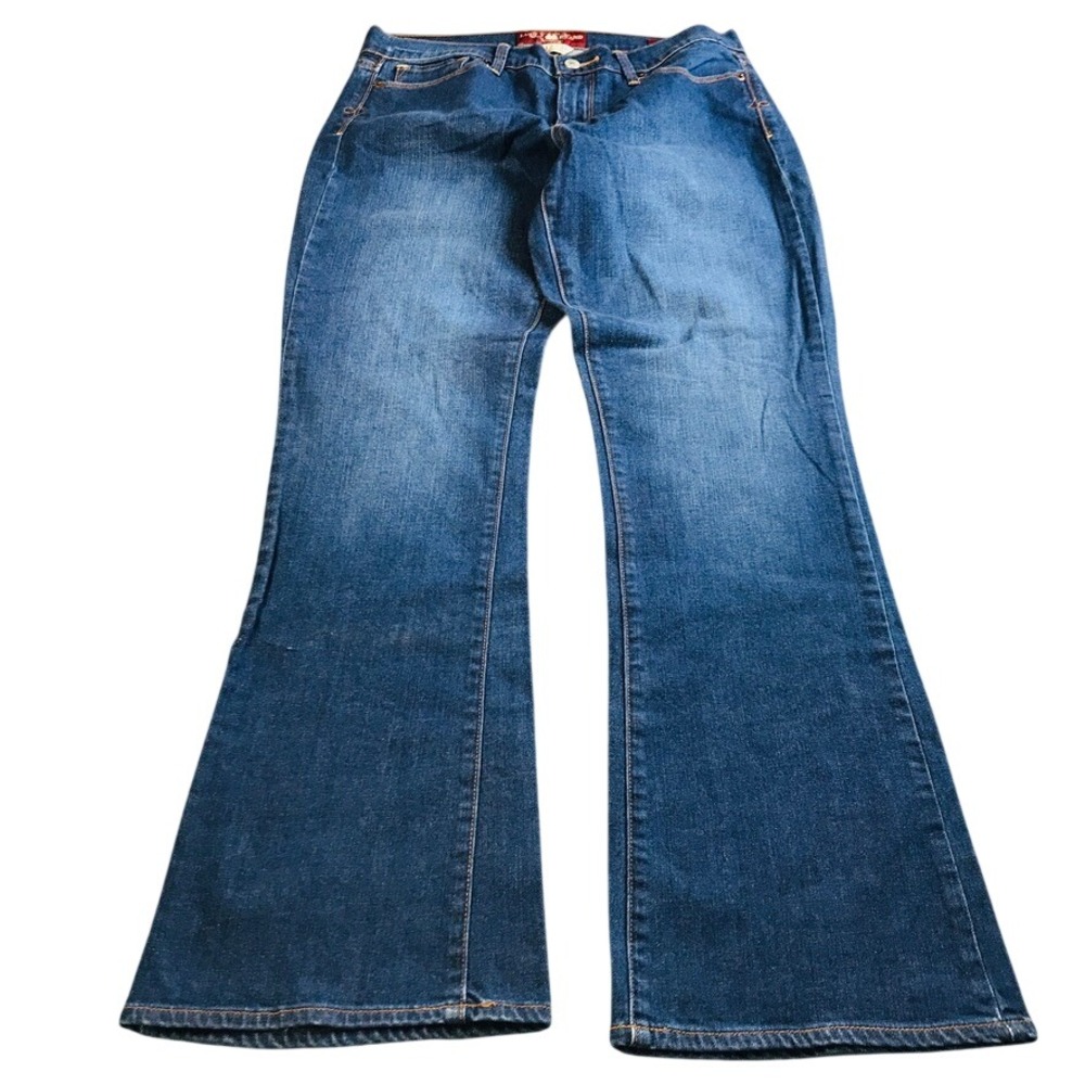 Lucky Brand Sofia Boot Jeans 12 32x32 Regular Medium Wash Blue Mid Rise Bootcut